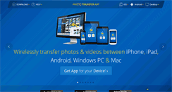 Desktop Screenshot of phototransferapp.com